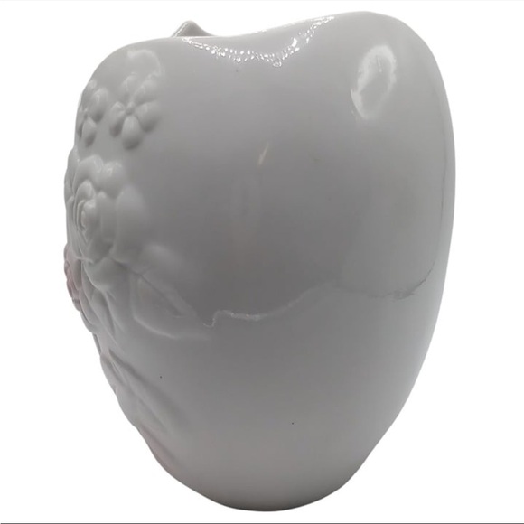 VTG Mothers & Baby Hands 3D Vase Planter Pink/White Floral 5" Taiwan FTD - Picture 14 of 17